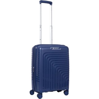 Малый чемодан CARLTON Wego Plus на 35/42 л для ручной клади из полипропилена Синий